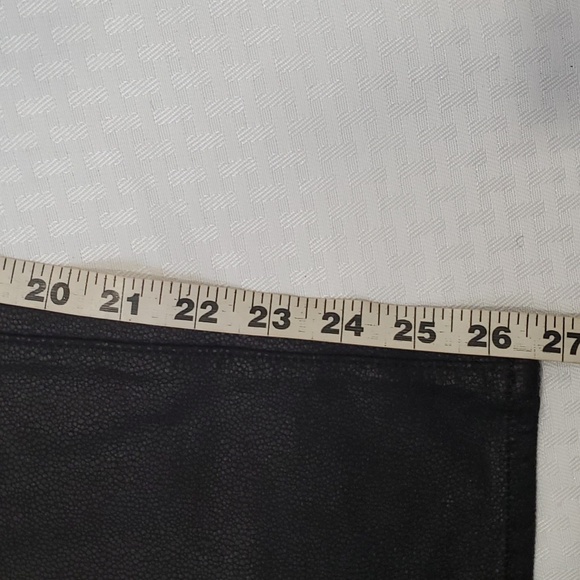 Jen 7 women faux leather pull on pants size 12 - Picture 9 of 13